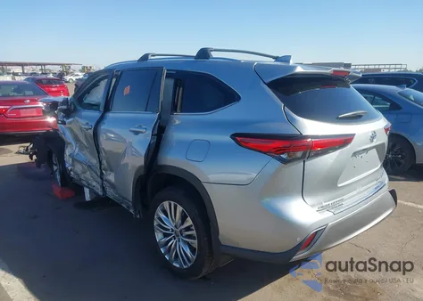 2023 Toyota Highlander Platinum z USA, uszkodzony, nr VIN 5TDKDRAH5PS506100